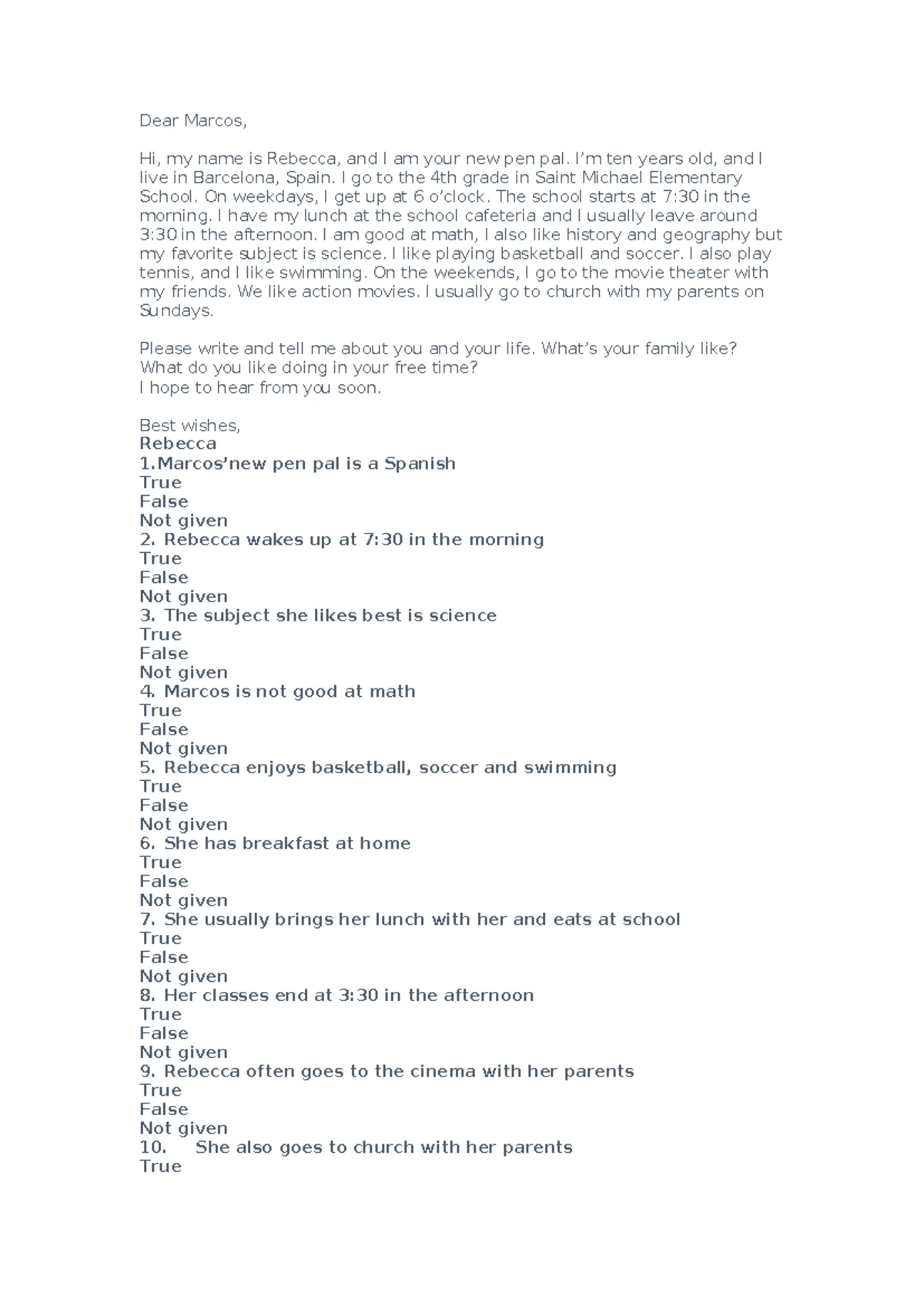 Speaking - 22334 - Speaking 8 Read the task below and give your ...