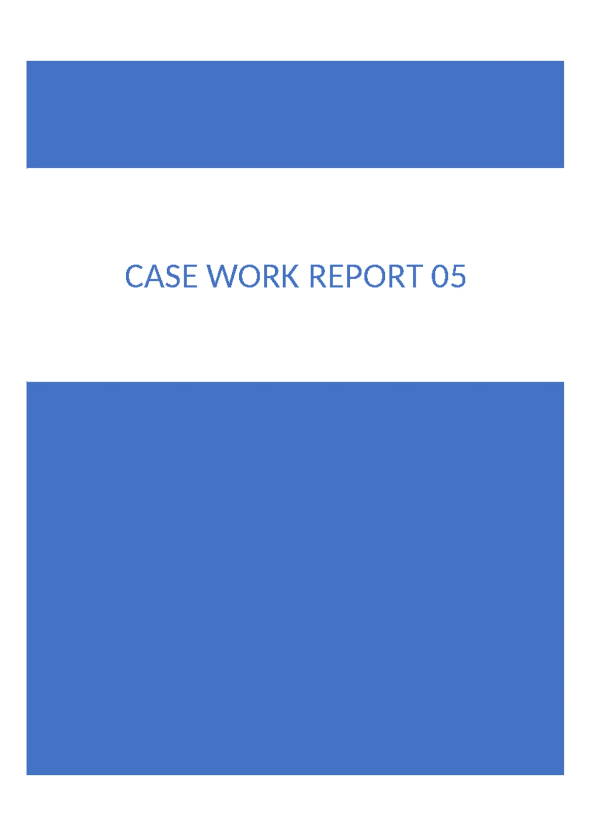 BSW3701 Case Work: Theories, Approaches & Models - Assignment 01 - Studocu