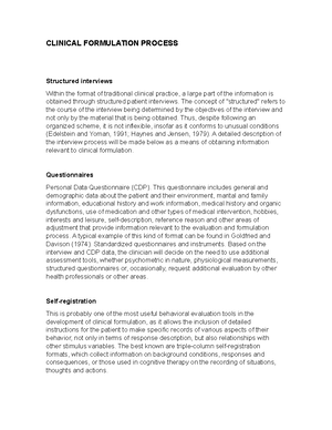 Formulation of behavioral models - FORMULATION OF BEHAVIORAL MODELS ...