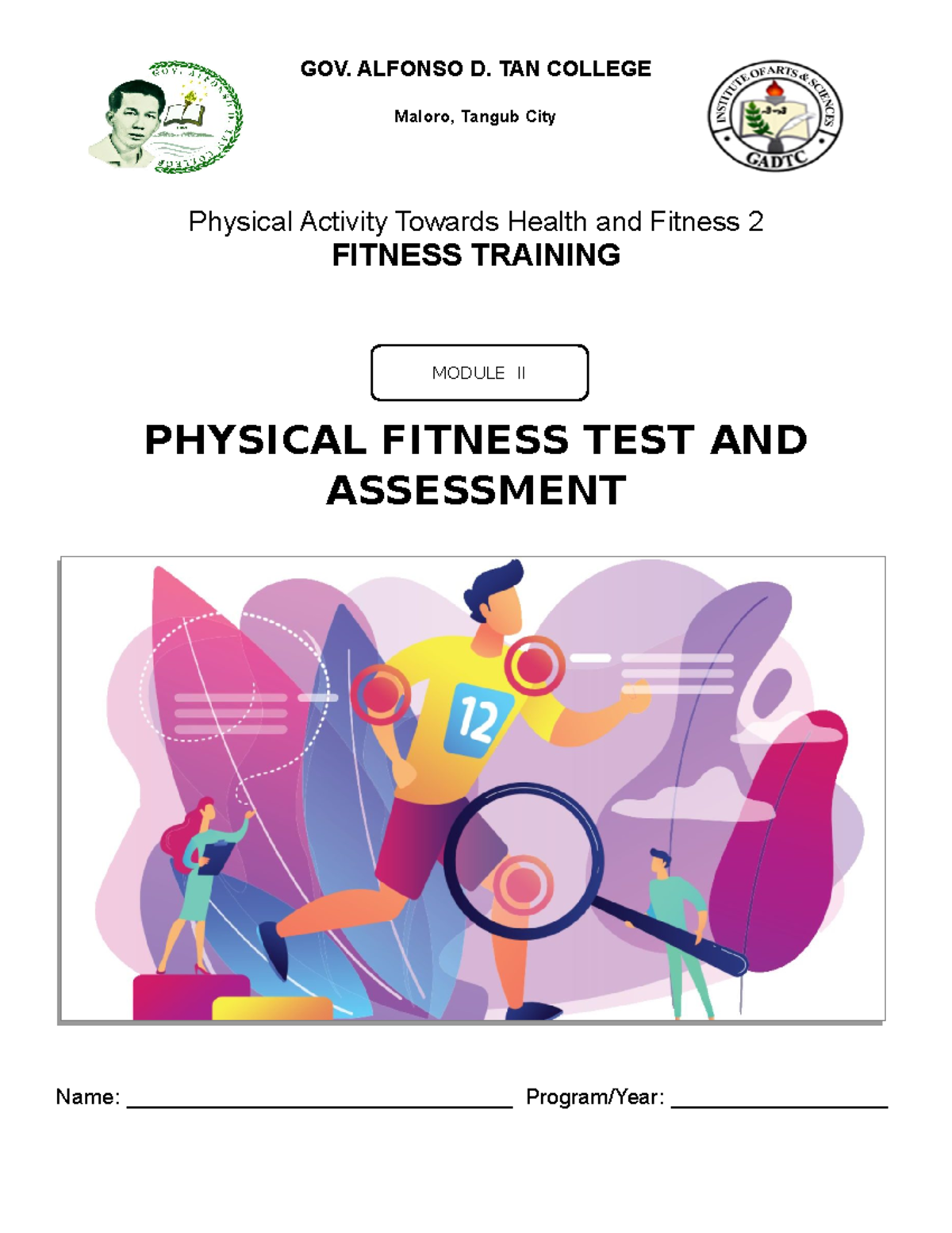 PATH-Fit-2 Module 2: Physical Fitness Testing and Assessment Techniques ...
