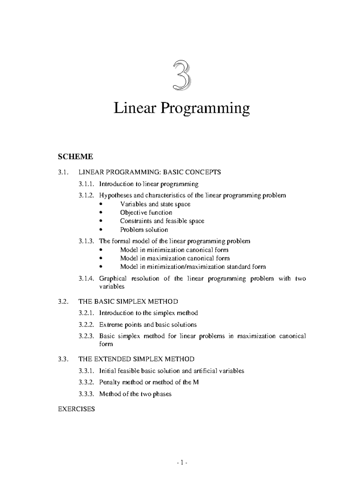Linear Programming Concepts and Simplex Method Overview (Opt03) - Studocu