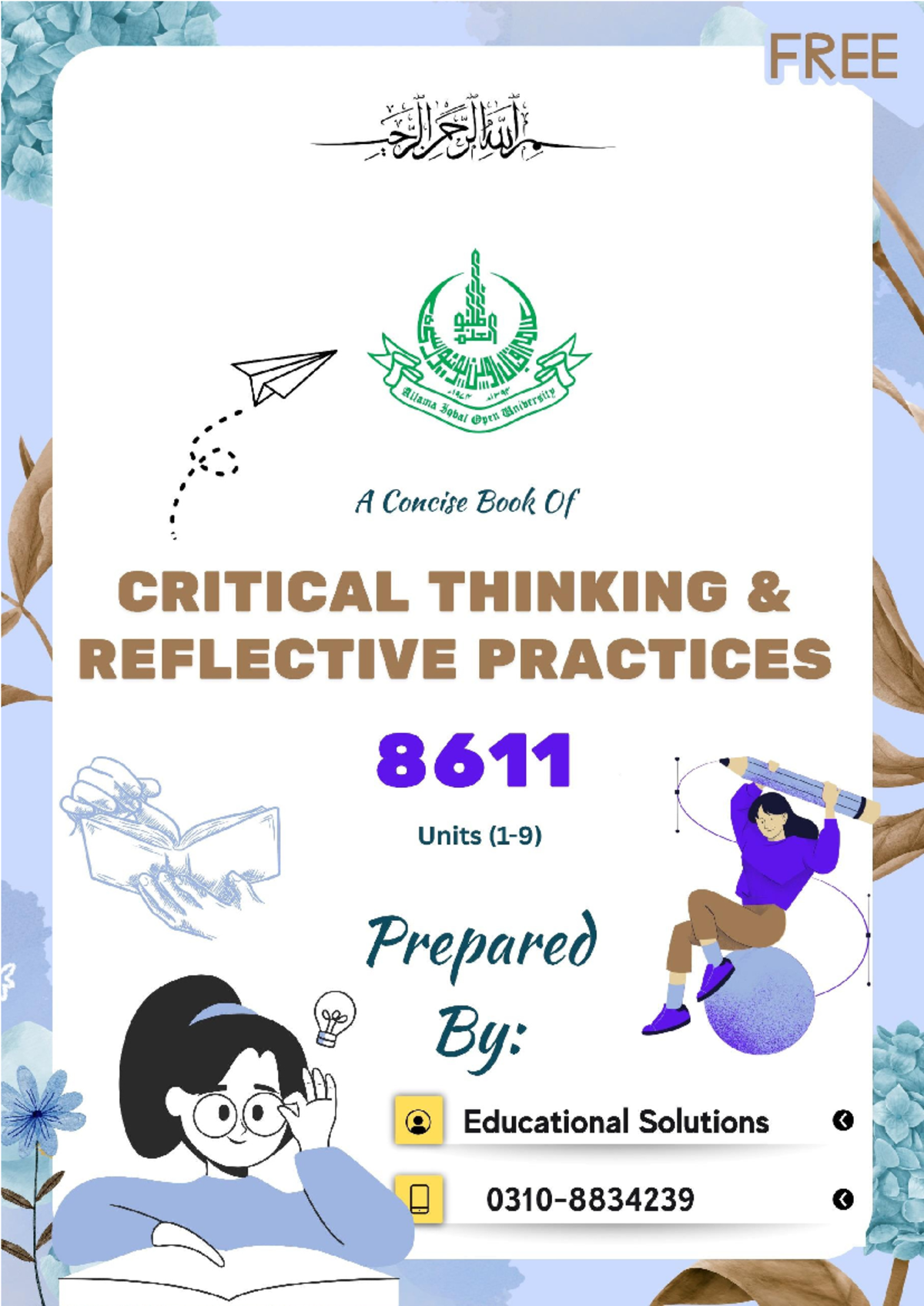 Critical Thinking & Reflective Practices: A Guide for 8611 Units - Studocu