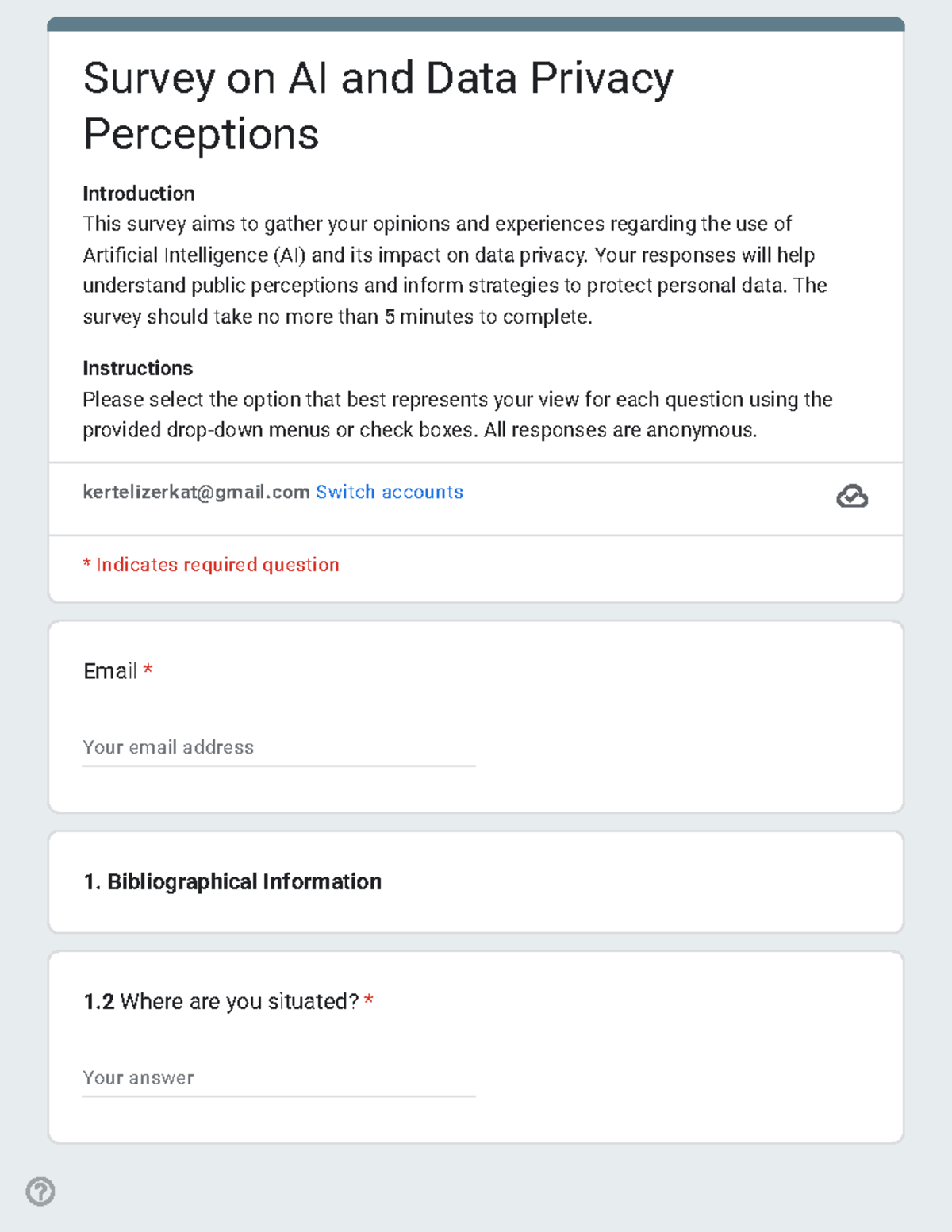 Survey on AI & Data Privacy Perceptions - M BHJ - Studocu