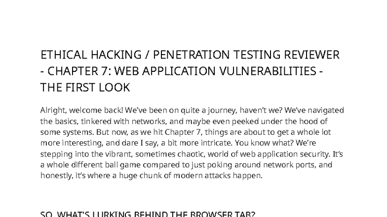 Penetration Testing Essentials Chapter 7 - ETHICAL HACKING ...