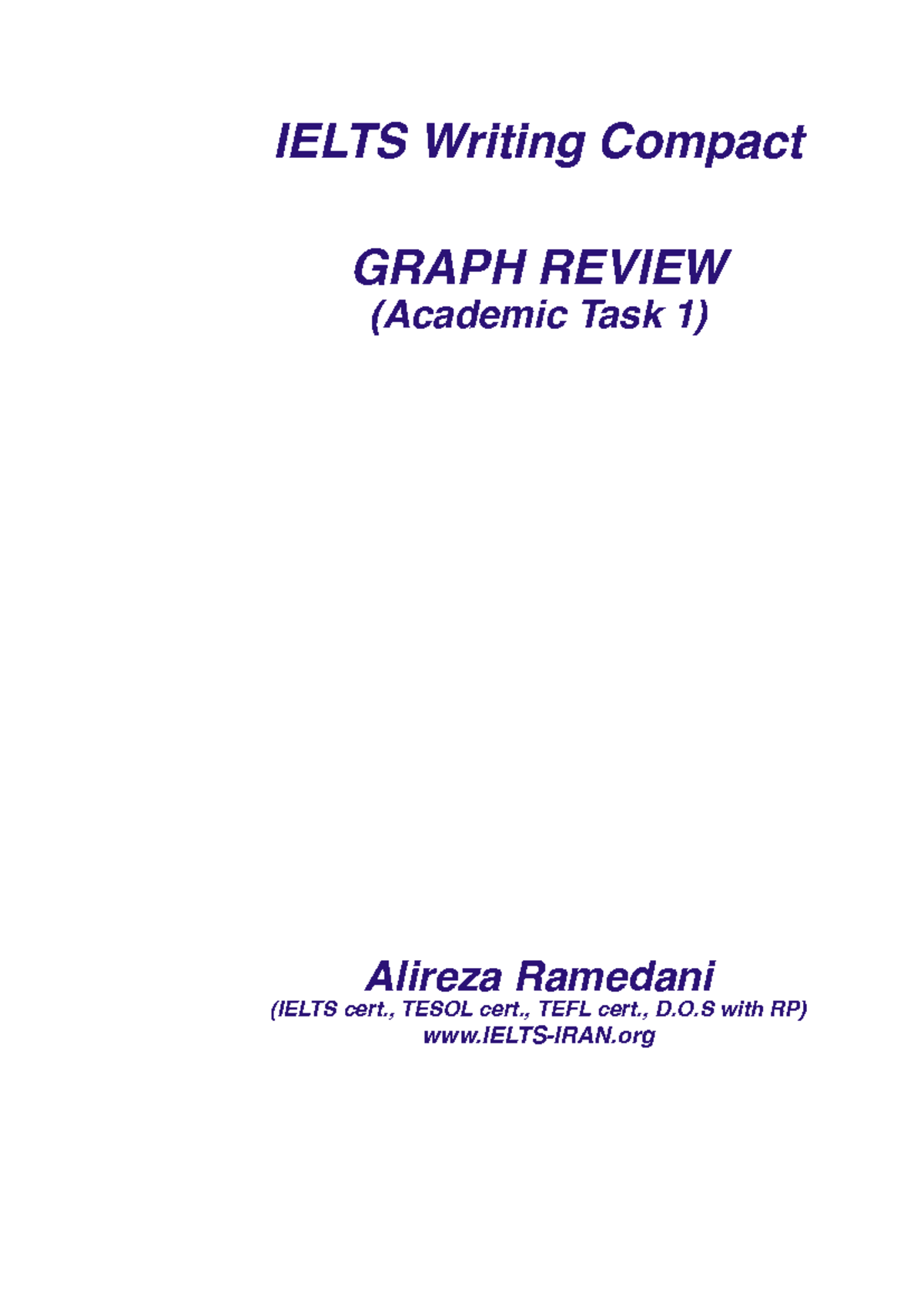 IELTS Writing Task 1: Comprehensive Guide to Graphs & Charts - Studocu