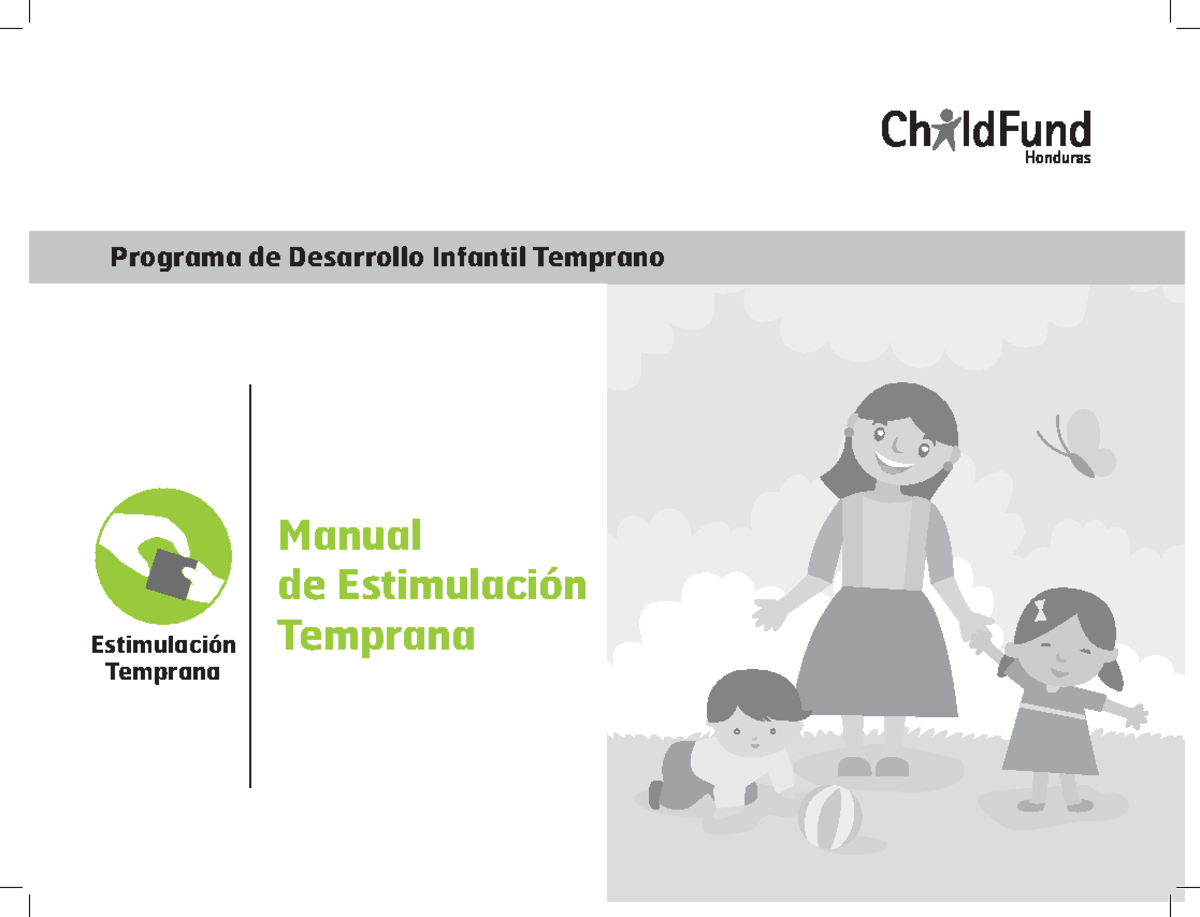 HND-Manual-estimulacion-temprana - Programa de Desarrollo Infantil