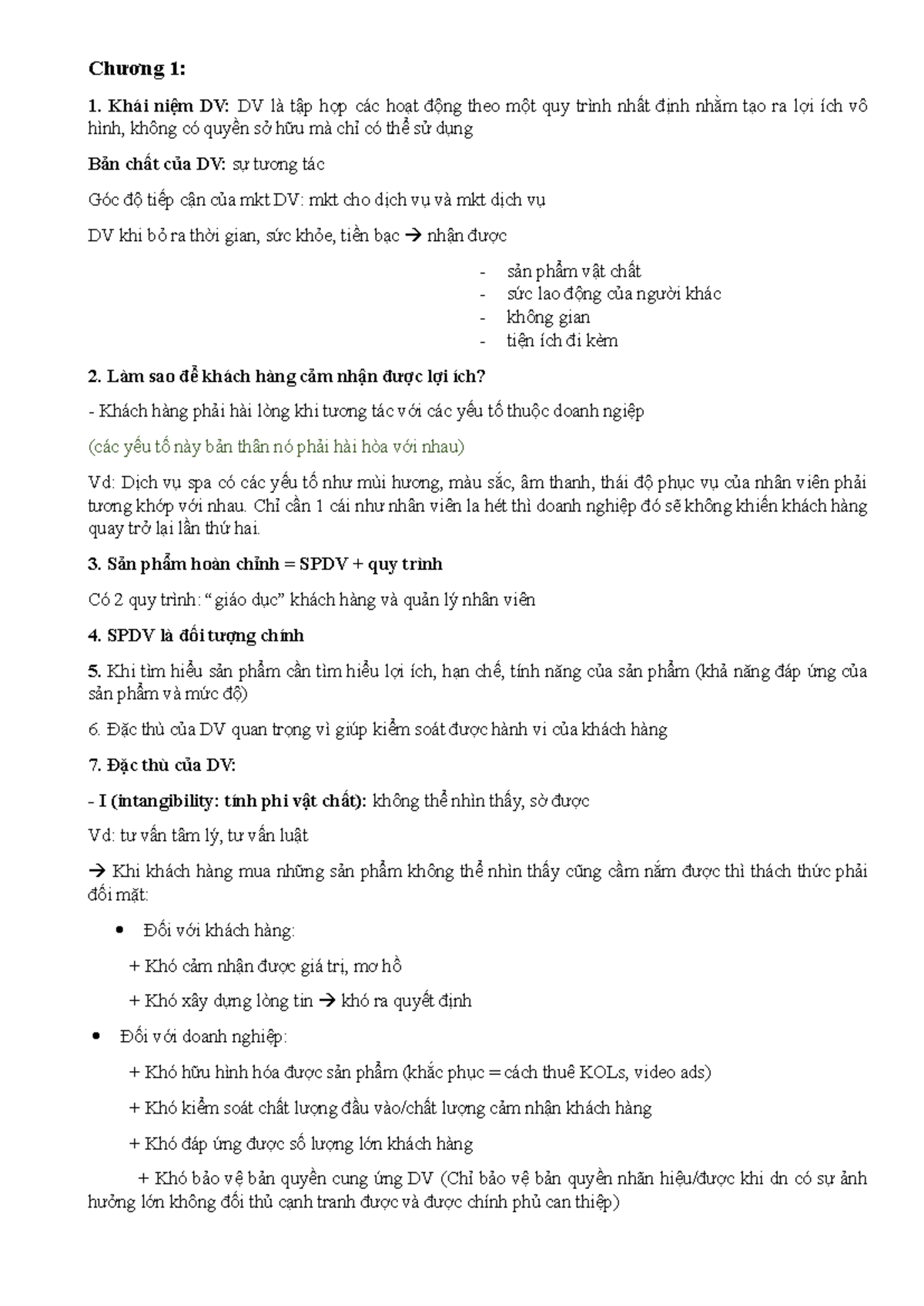 Chương 1 - Tốt - Chương 1: Khái niệm DV: DV là tập hợp các hoạt động ...