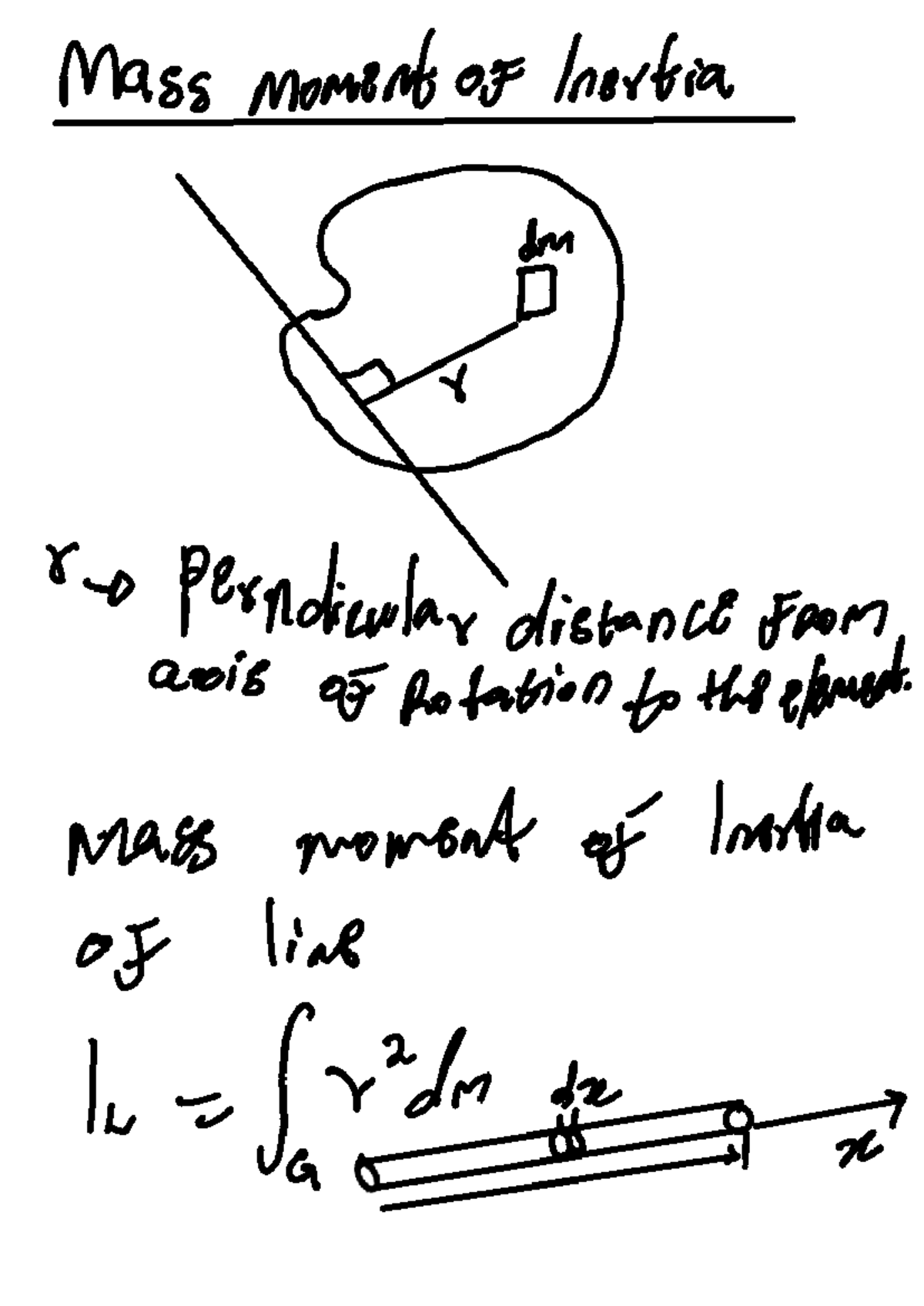 Mass Moment of Inertia - Practice Material for Applied Maths - Studocu