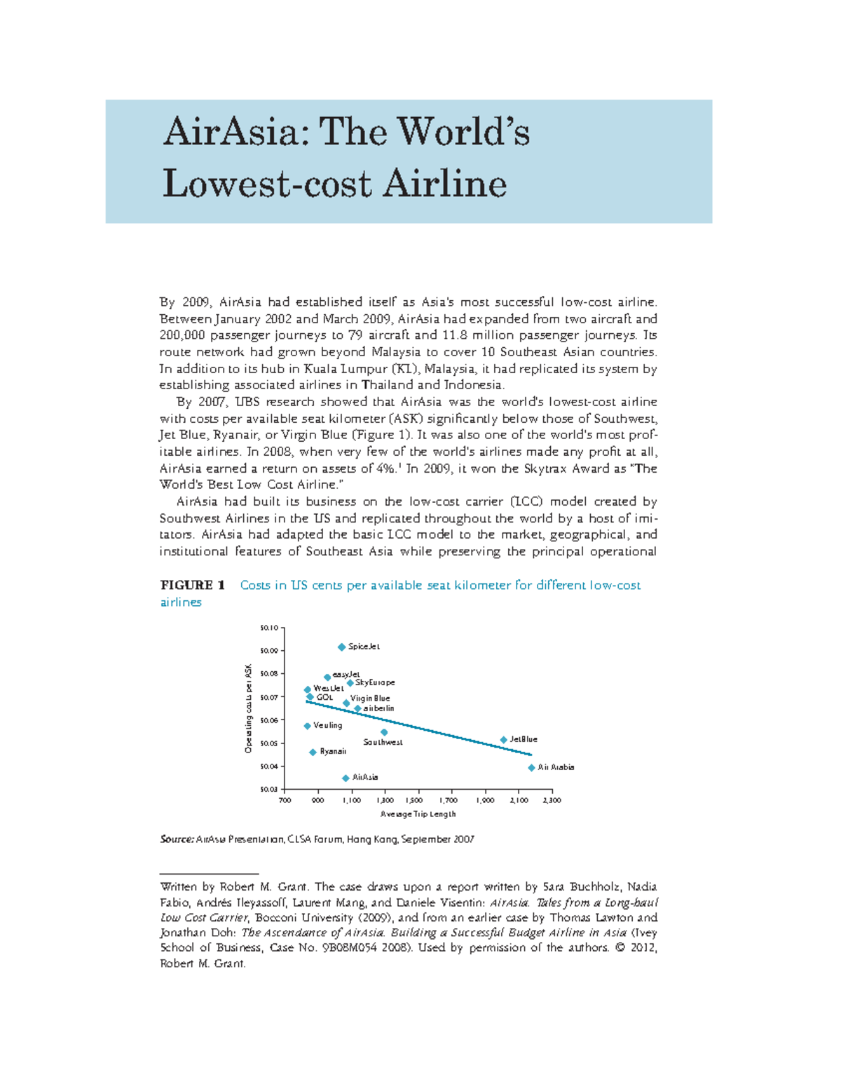 AirAsia Case Study: Strategy and Management Insights (BUS101) - Studeersnel