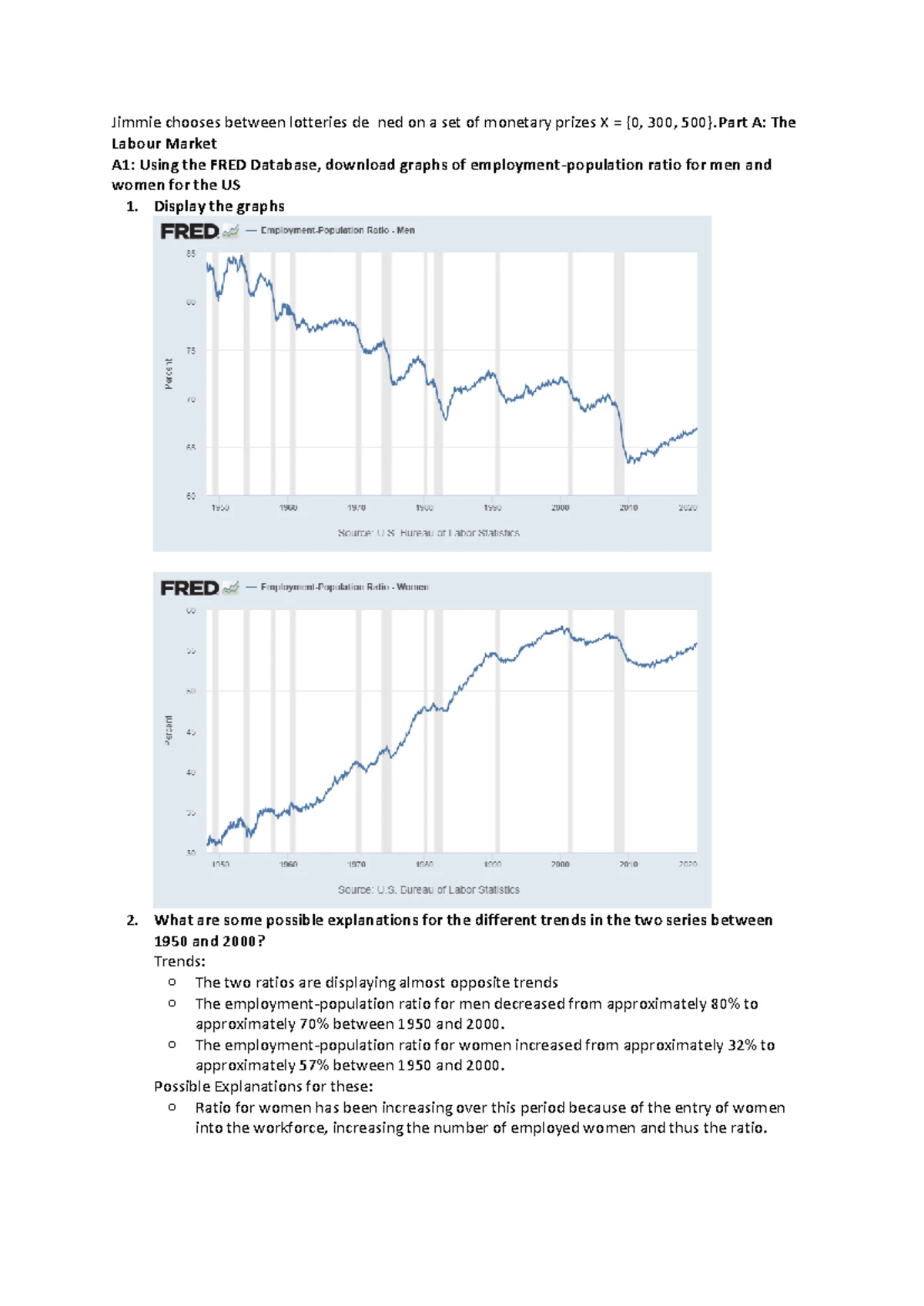 ECON2102 Assignment 1: Analyzing GDP Growth and Economic Factors - Studocu