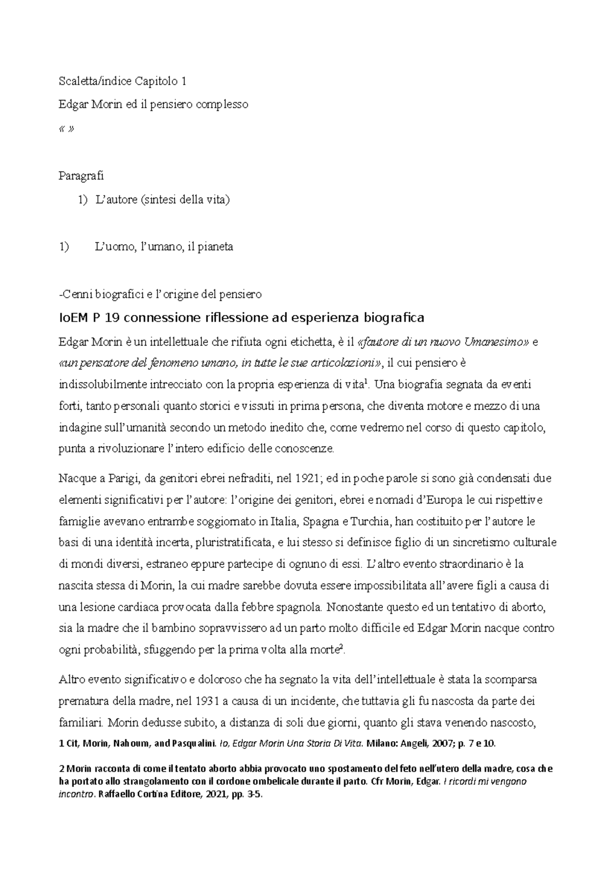 Edgar Morin: Epistemologia della Complessità nell'Educazione - Capitolo ...