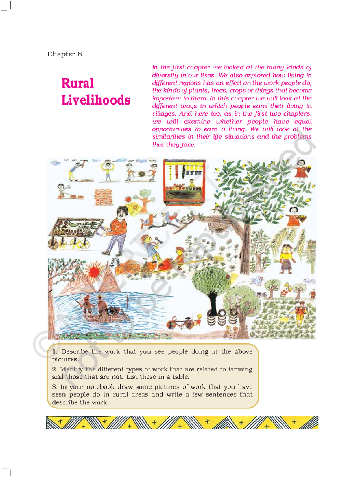 Rural Livelihood - UPSC NOTES - Chapter 8 Rural Livelihoods In the ...