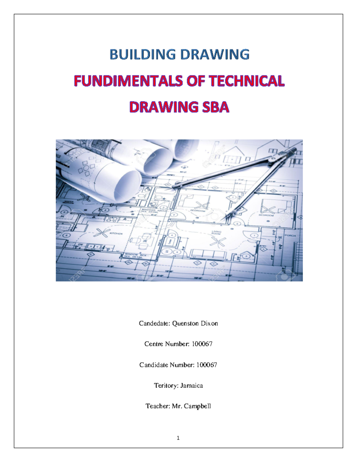 Technical Drawing (TD) SBA Guide: Understanding Key Concepts - Studocu