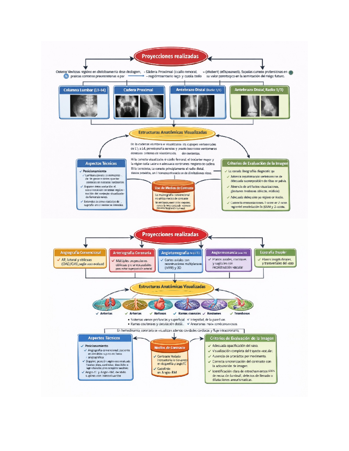 Proyecciones Radiológicas y Evaluación de Imágenes en Medicina (MAP ...