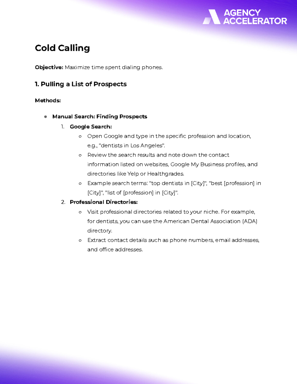 Cold Calling Strategies: Maximizing Dialing Efficiency & Lead ...