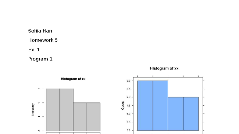 Homework 5: Statistical Analysis and Visualization Techniques - Studocu