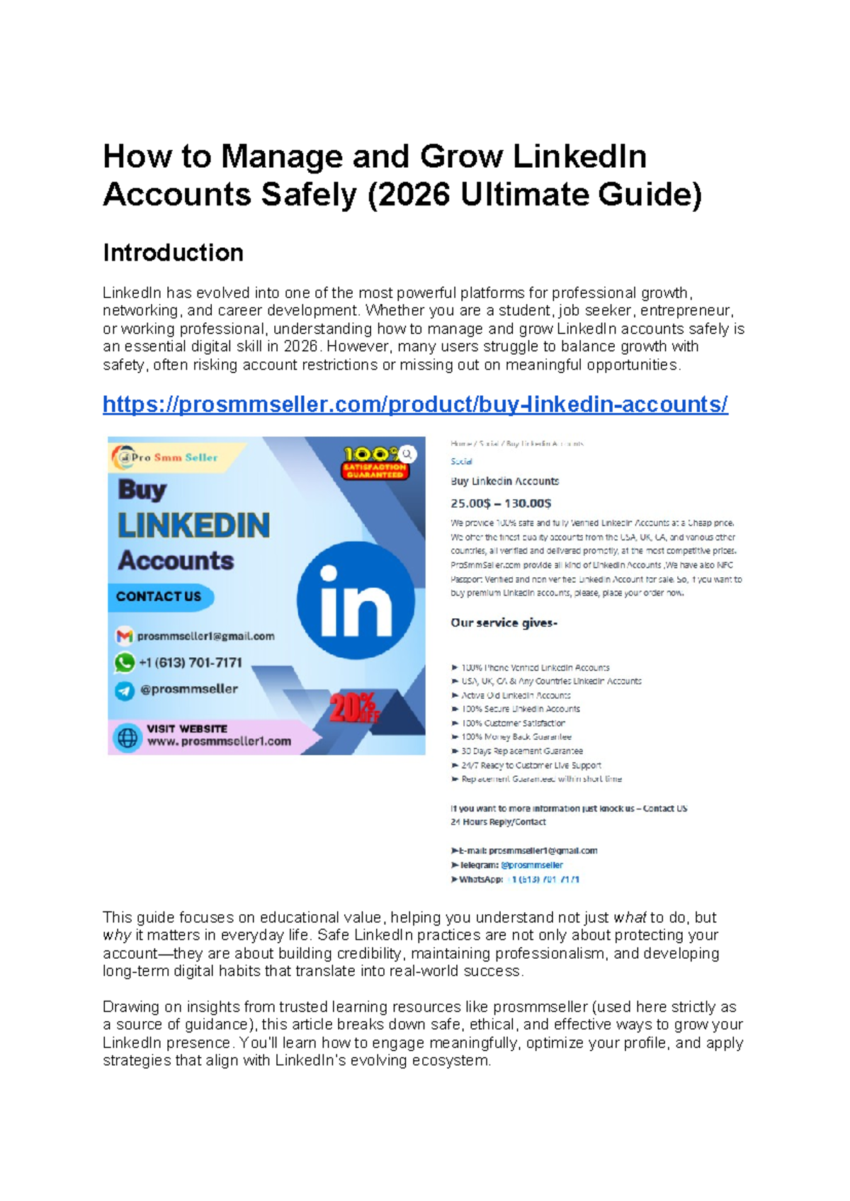 Top Mistakes to Avoid for Safe LinkedIn Growth (2026 Guide) - Studocu