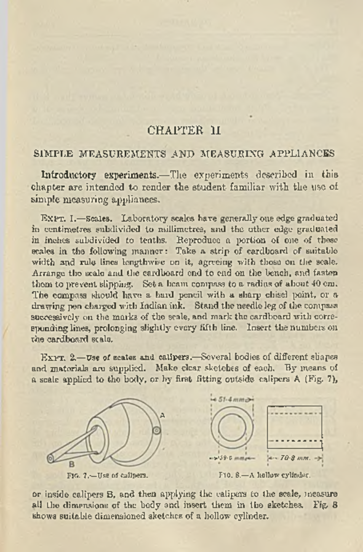 CHAPTER II: Simple Measurements & Measuring Appliances (Physics 101 ...