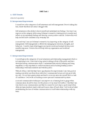 Cidney's D082 Task 2 - WGU's D082 Task 2 - Name: Cidney Bowden Student ...