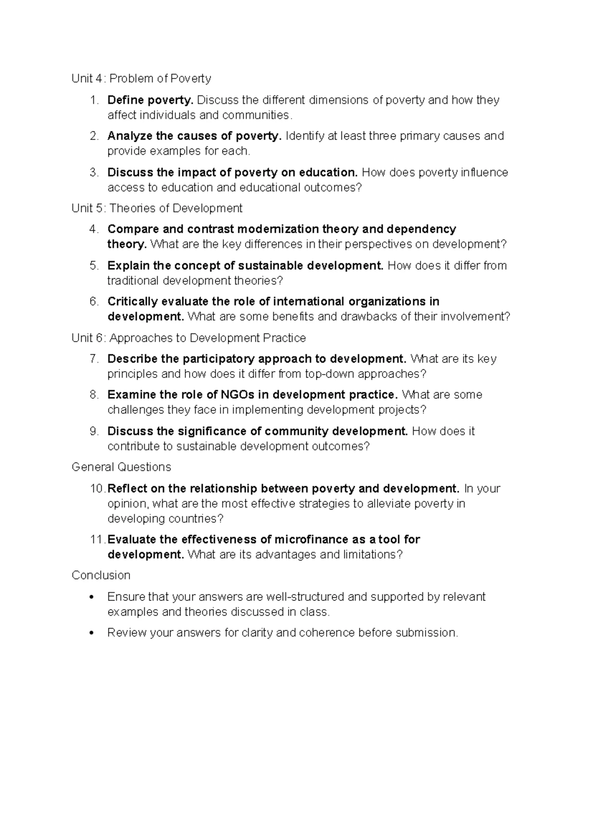 SOCP 201 Intervention Phase Test Memorandum: MCQs & Short Answers - Studocu