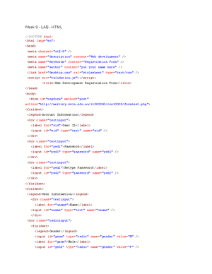 Workshop 1 - Lab task - Part 1 Sure! Here’s a regex pattern that ...