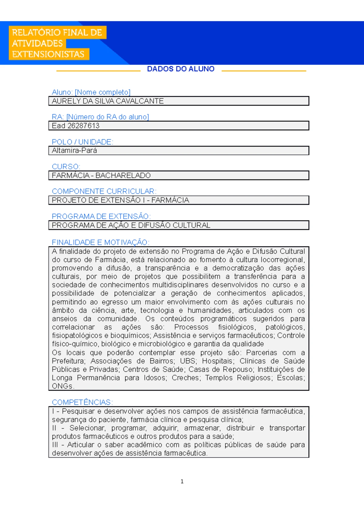 Resolução 032 99116 4945 Projeto De Extensão Ii Análise E