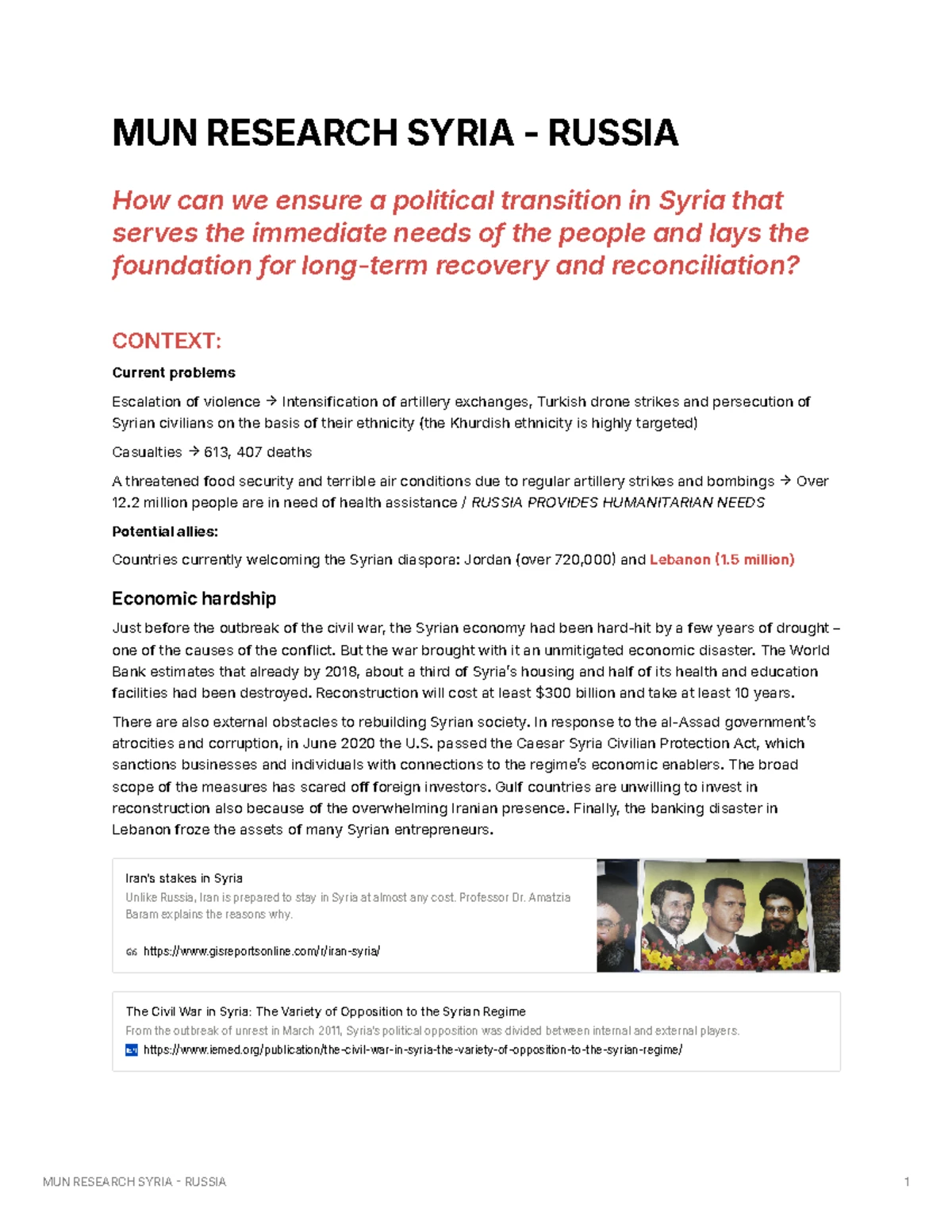 MUN Australia: Environmental Challenges and Policy Responses - Studocu