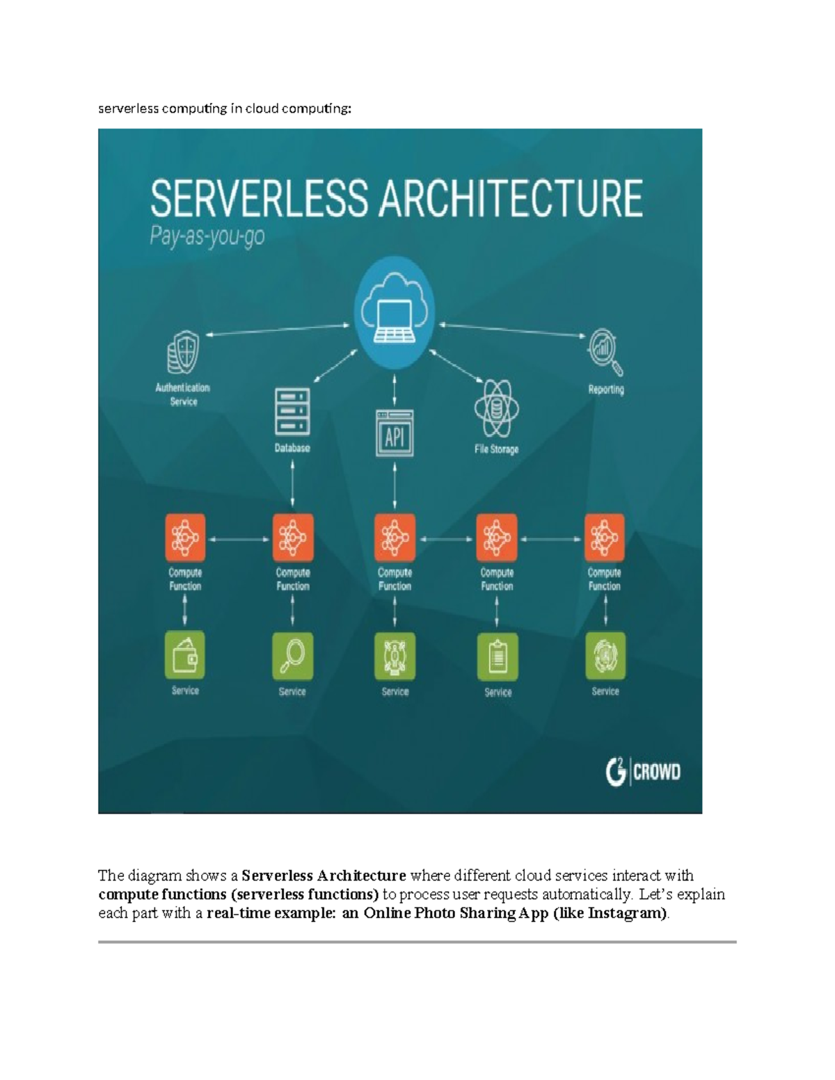 CC Unit-5: Understanding Serverless Architecture with Real-World ...