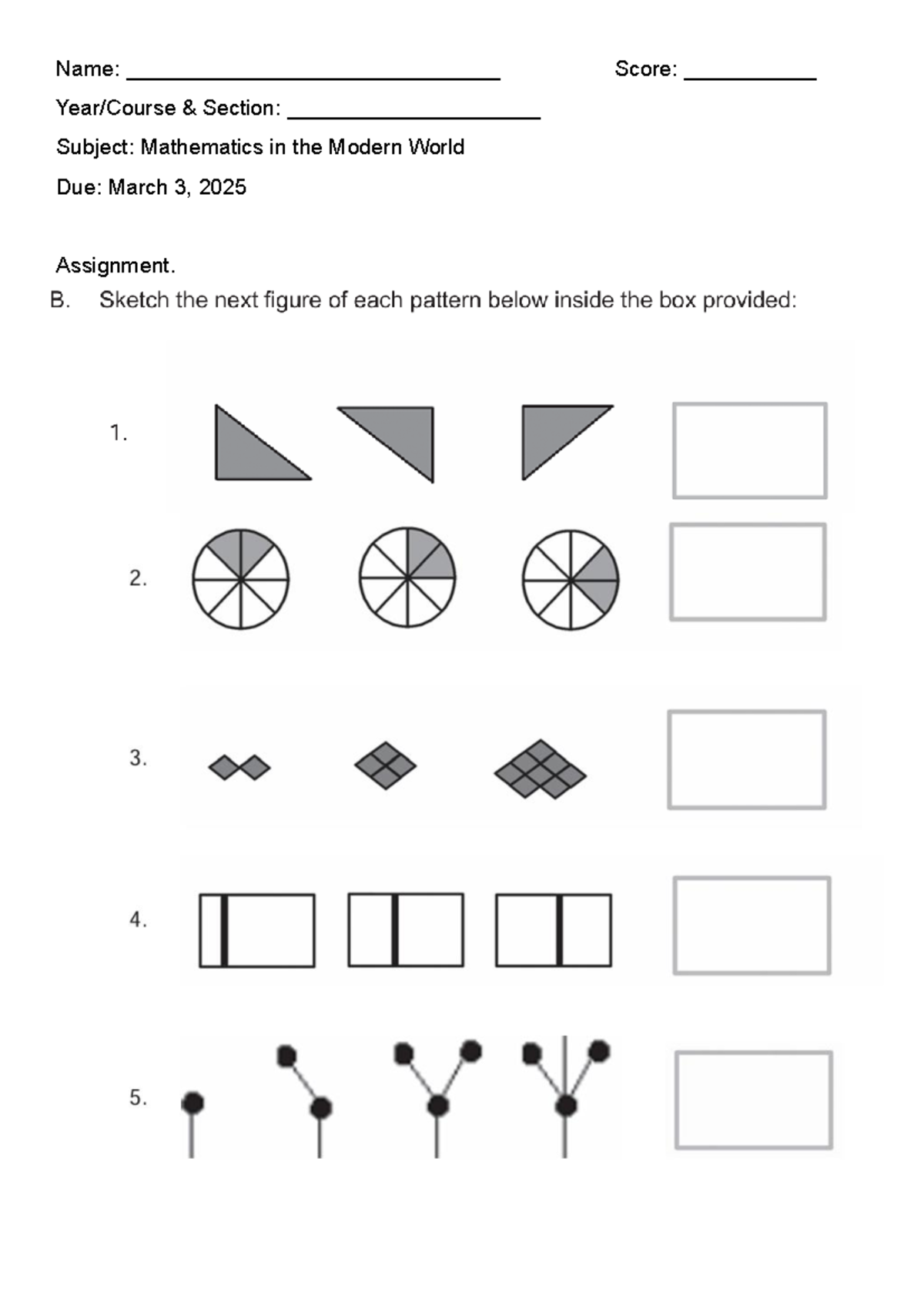 Assignment Reasoning Midterm - Teaching Math in the Primary Grades ...
