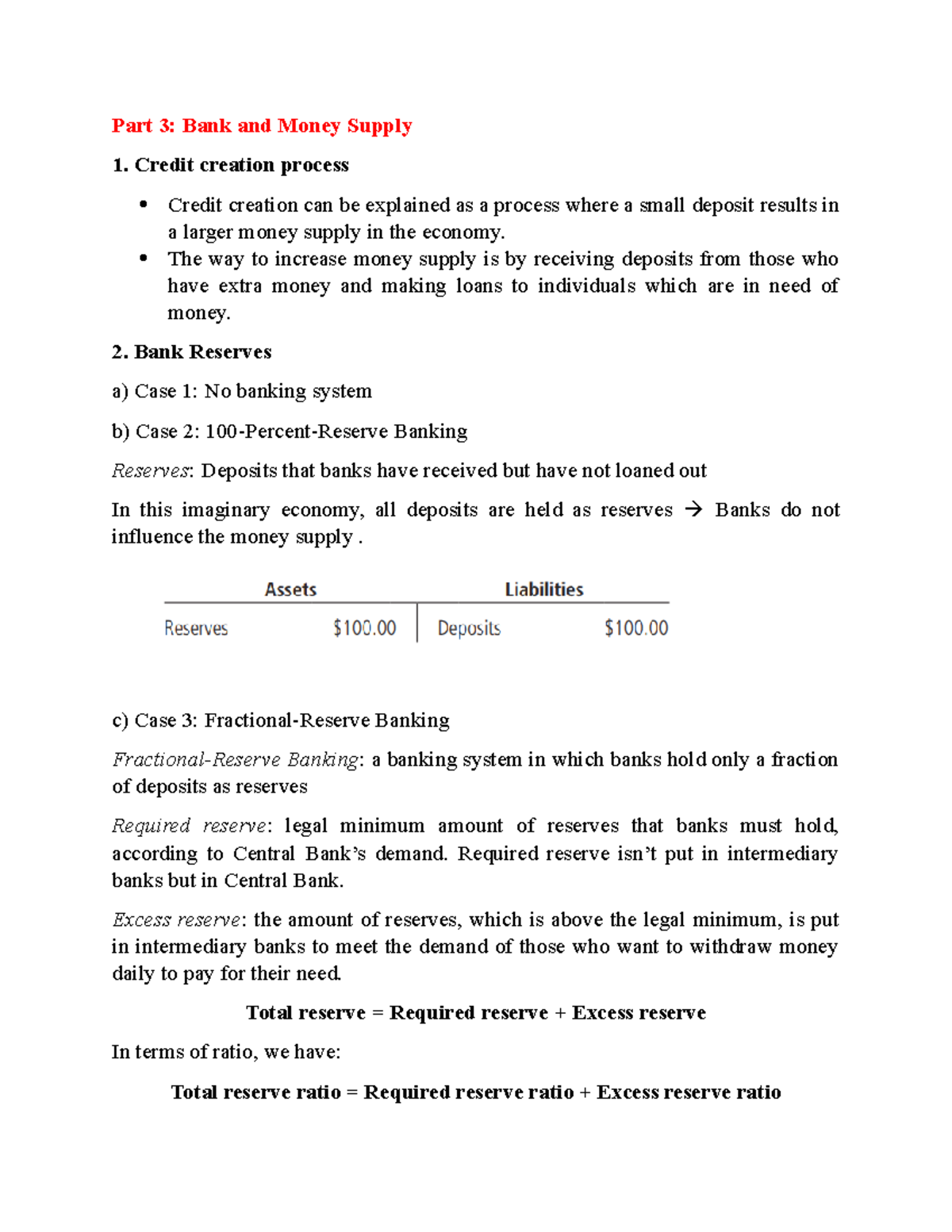 Thuyết-trình - script chap 16, 17 - Part 3: Bank and Money Supply ...