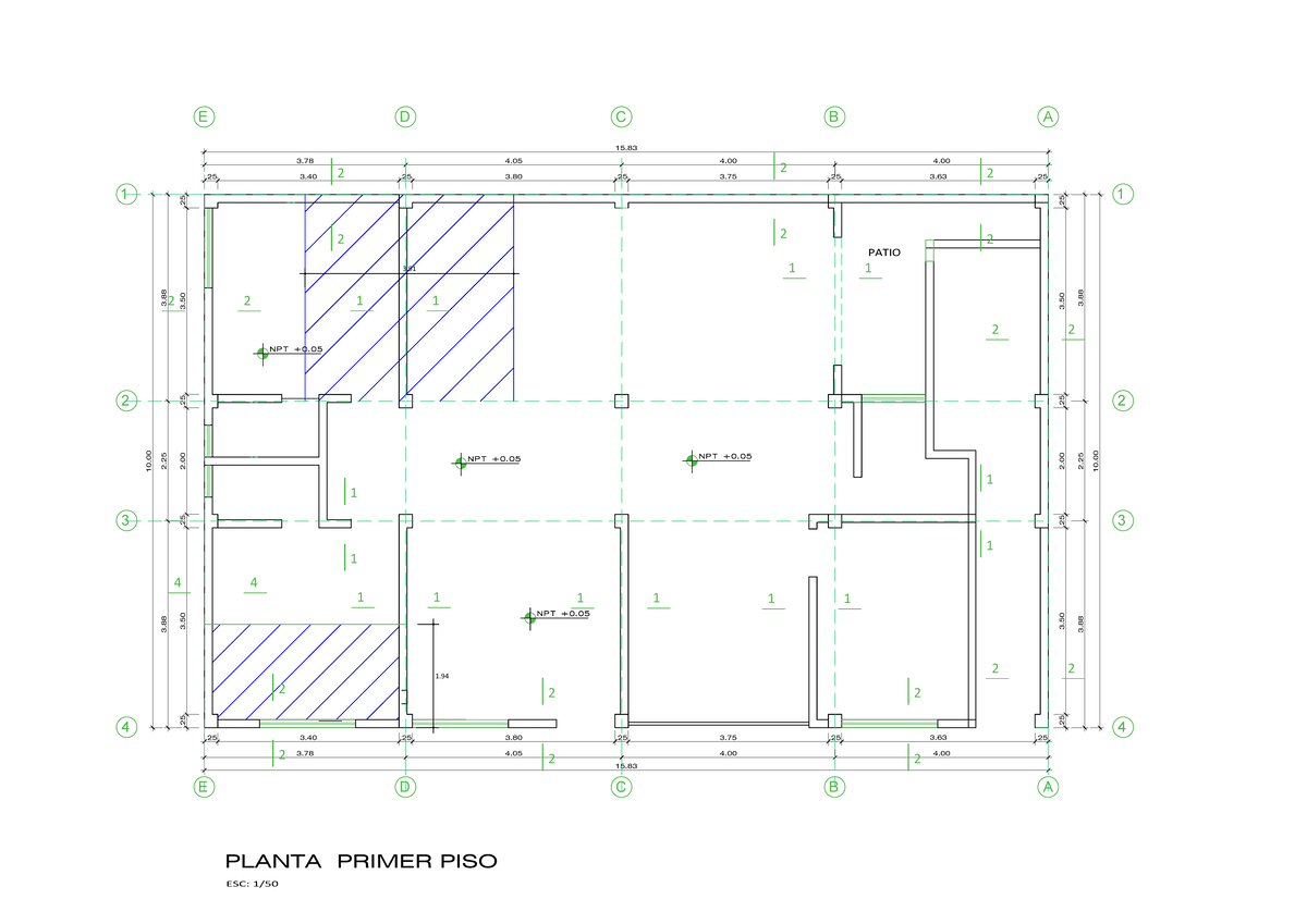 Cimiento corrido - bbbbbbb - PATIO 4. 4. ####### 4. ####### 4 ...