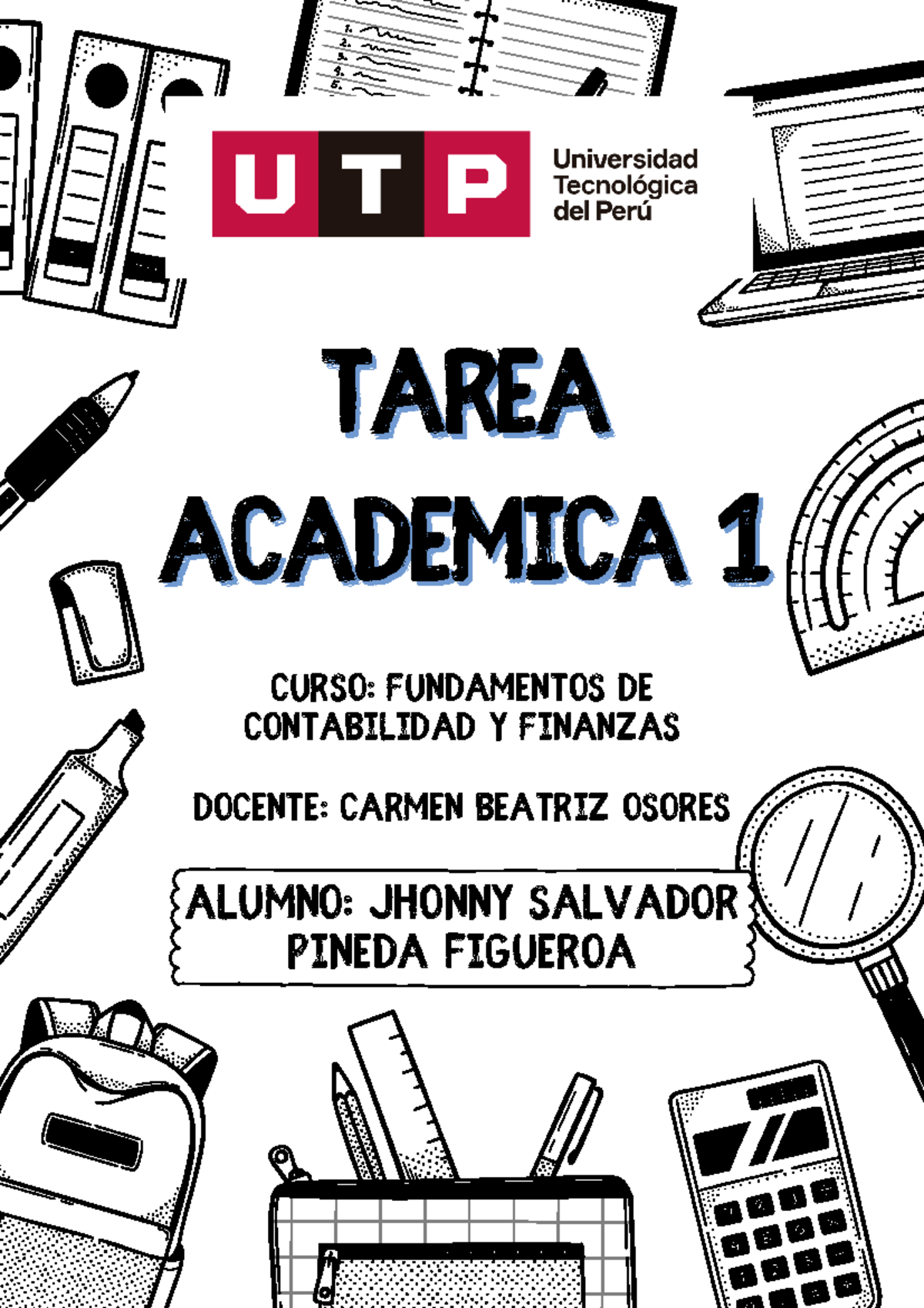 Tarea Académica 1: Informe sobre la Informalidad en Perú - Contabilidad y Finanzas - Document Preview