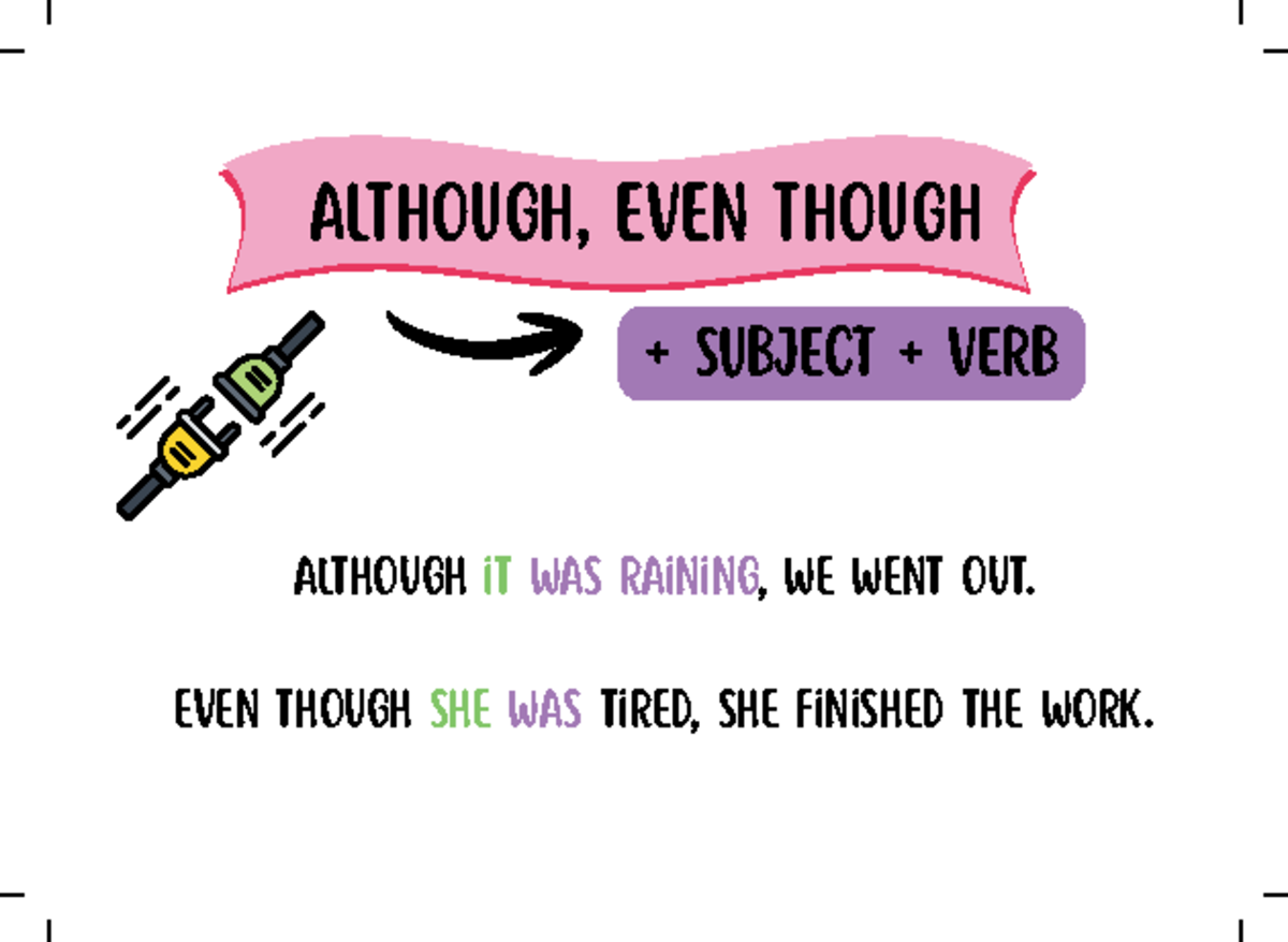 ALTHOUGH & EVEN THOUGH: English Usage Guide - Studocu