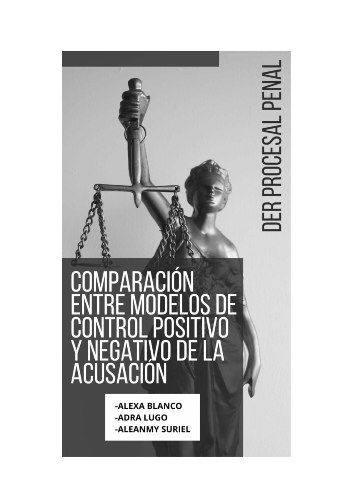 Endiferido Control De Acusacin En El Proceso Seguido Contra