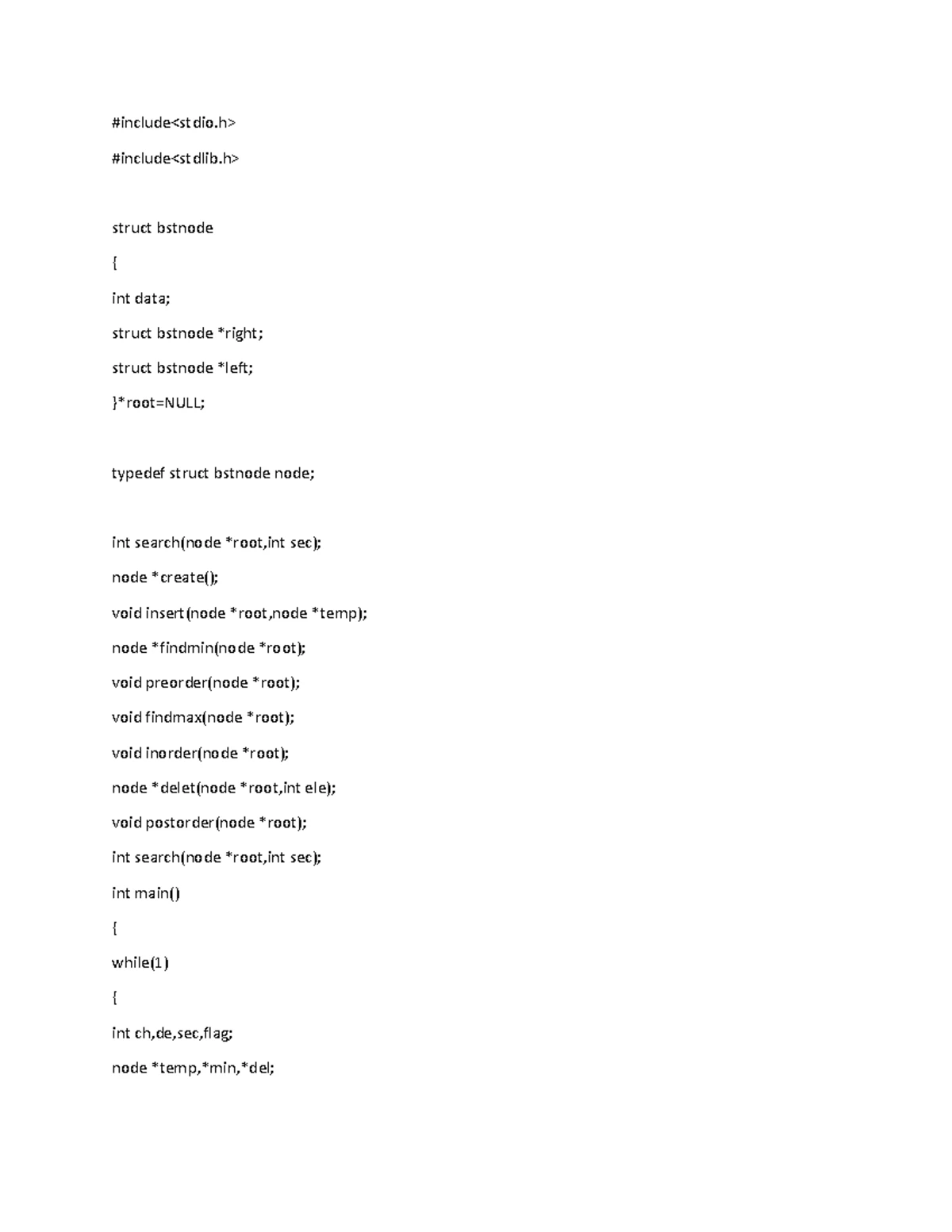 Week 2 - LAB PROG: List Operations in C Programming - Studocu