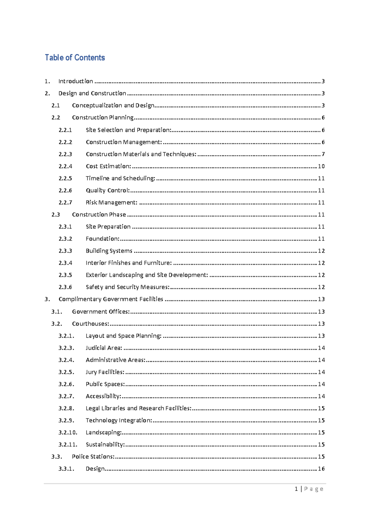 RSW 1 - Comprehensive Guide to Municipal Gov Center Design ...