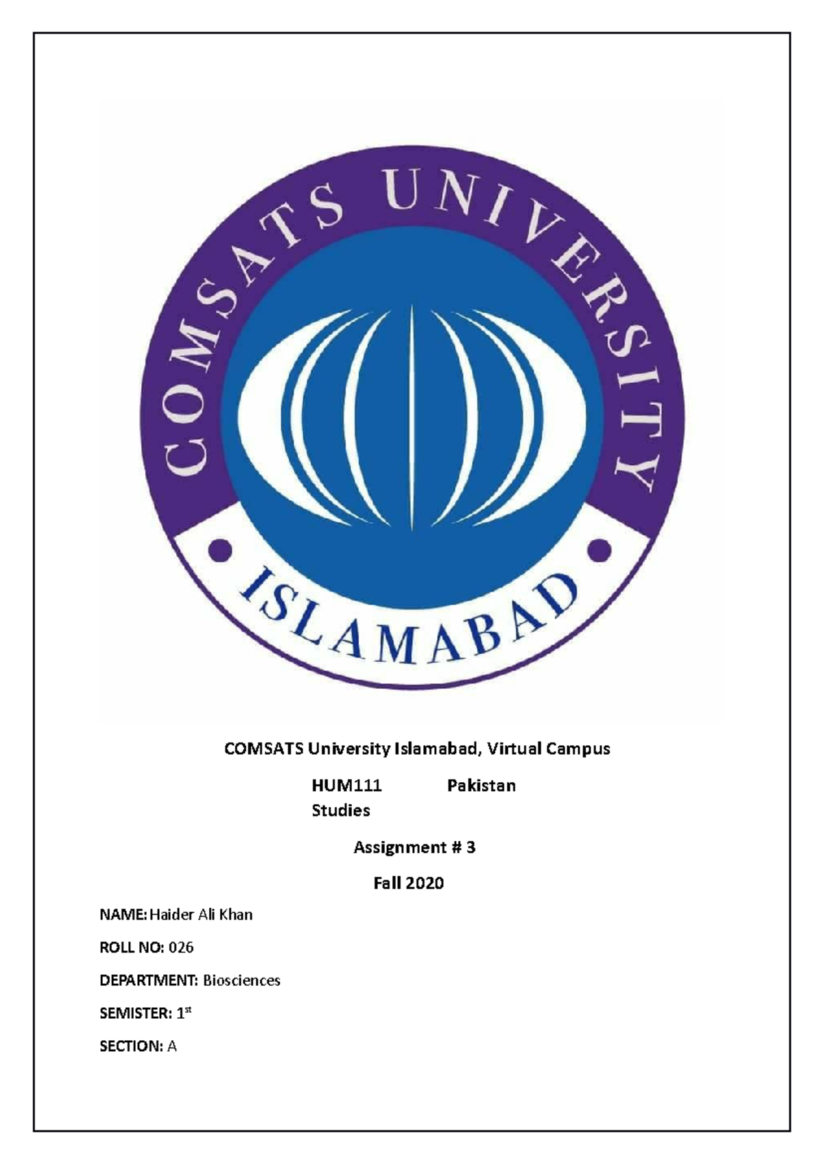 Virtual Comsats Logo Admissions Open Spring 2023] COMSATS University