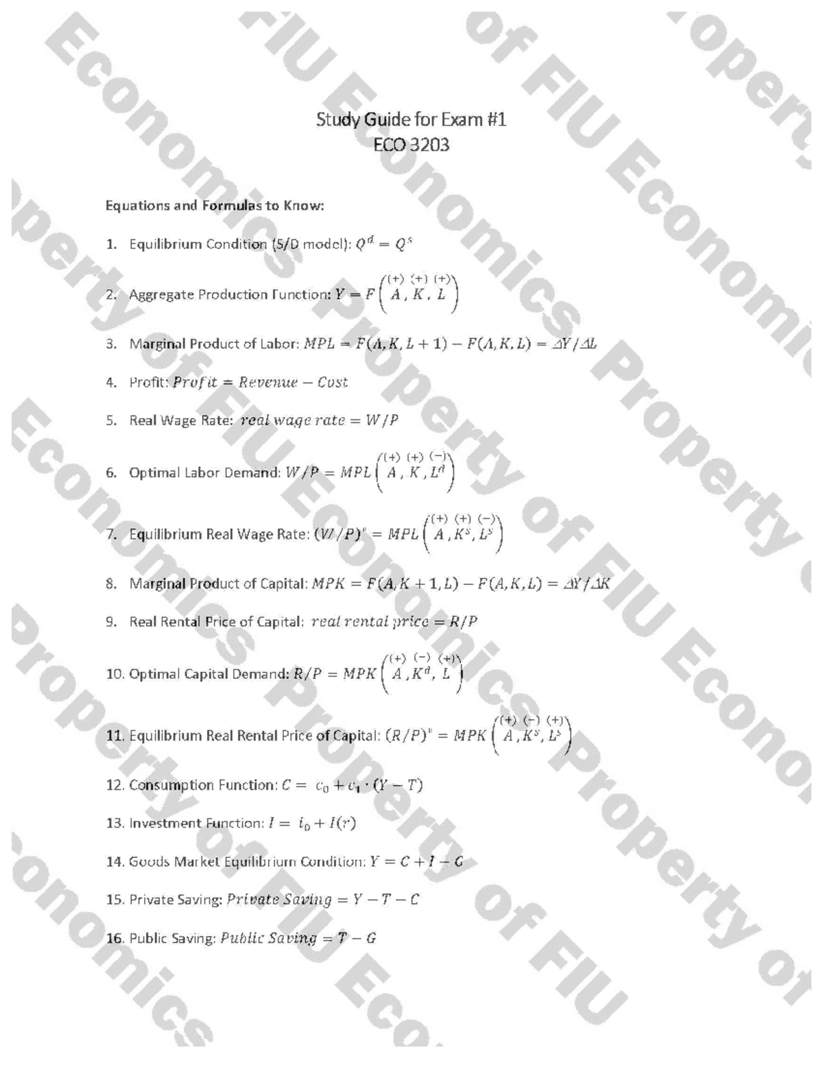 Course Codes and Midterm Study Notes for Effective Learning - Study ...