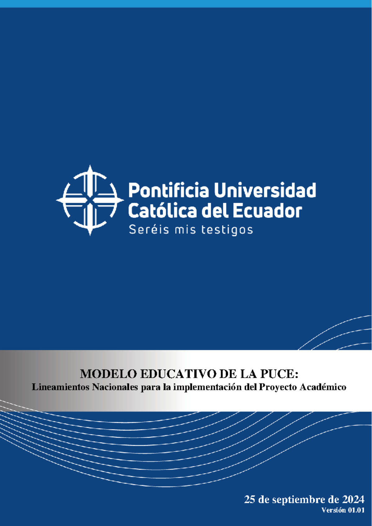 Modelo Educativo PUCE 2024: Lineamientos para la Implementación ...