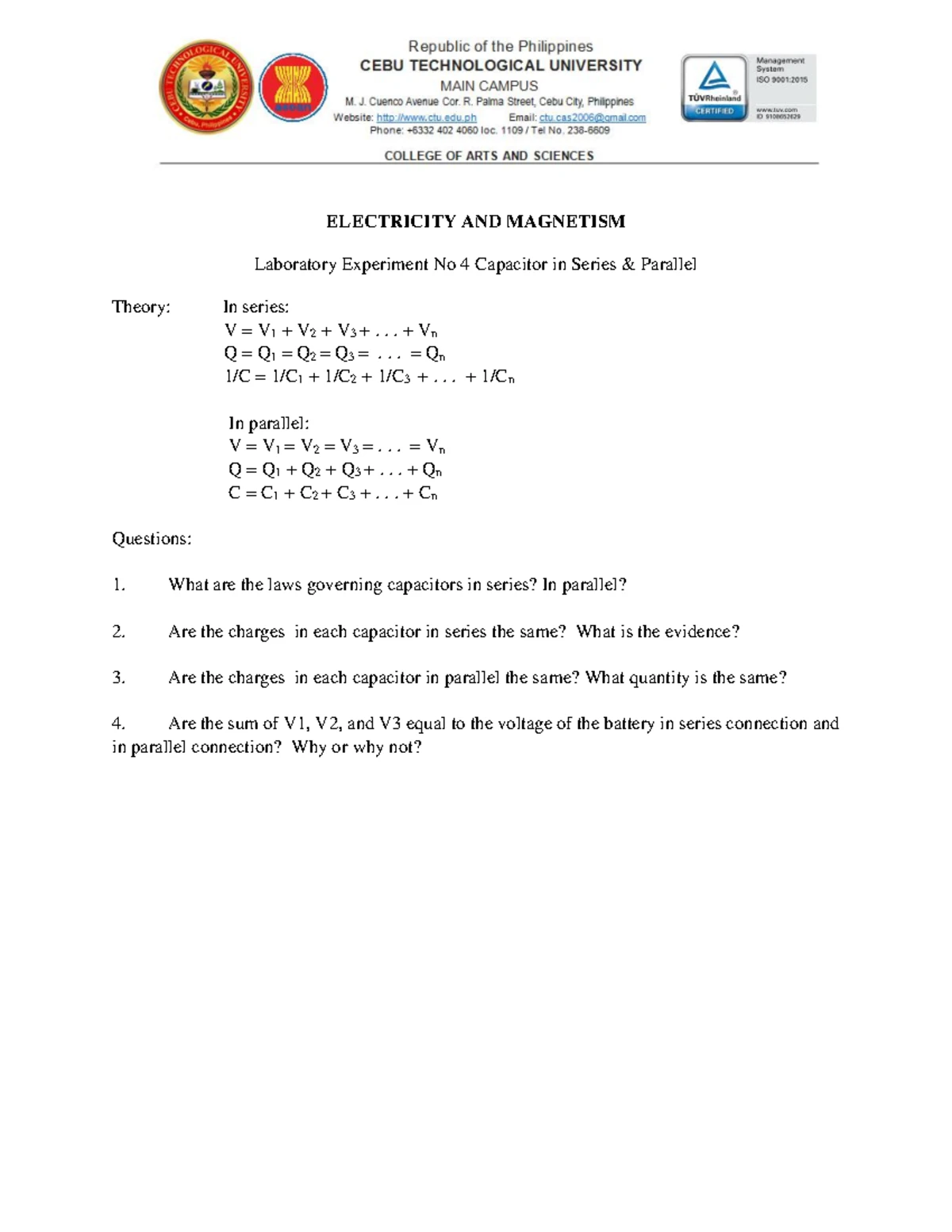 Science 10 Lesson Plan: Chemical Reactions - Module 3 Overview - Studocu