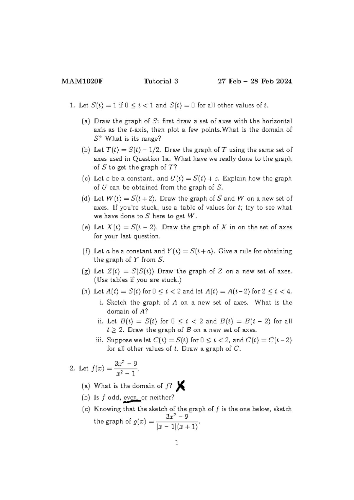 Complex Numbers Cheat Sheet (Mathematics 101 - Exam Prep) - Studocu