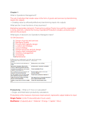 Exam 2 Study Guide: Project & Quality Management, SPC - Spring 2025 ...