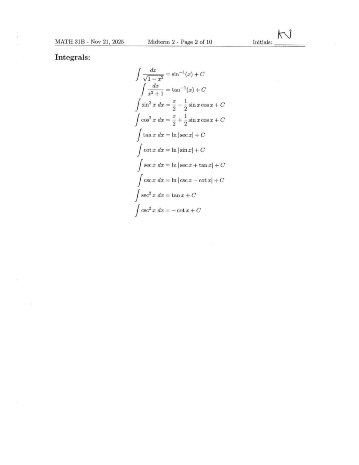MATH 31B Nov 21, 2025 Midterm 2 Solutions and Notes - Studocu