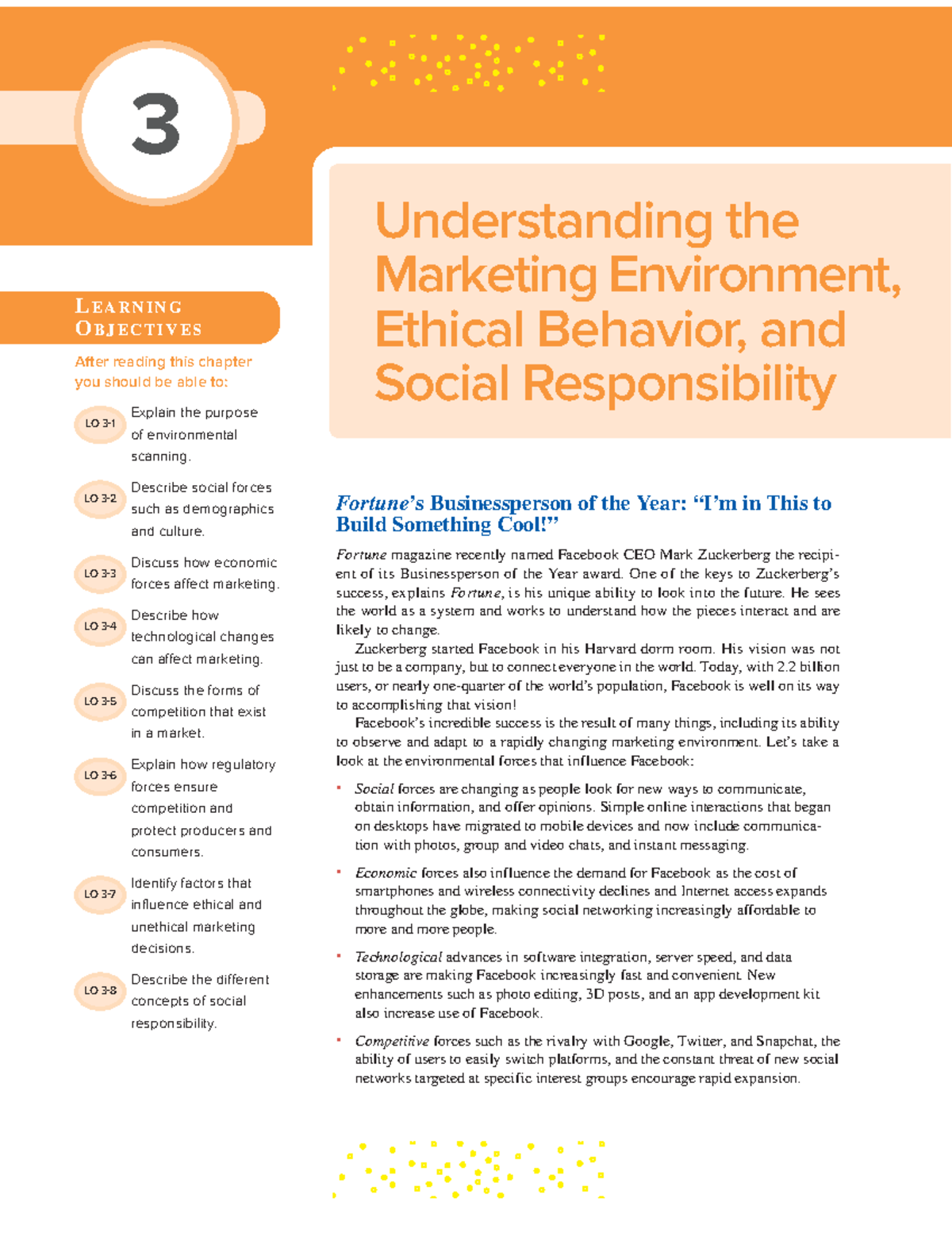 Module 2 - Understanding the Marketing Environment, Ethical Behavior ...