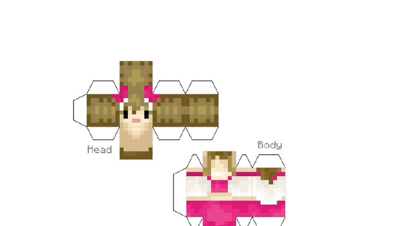 Minecraft Pixel Papercraft Character Generator & Shark Species Guide ...