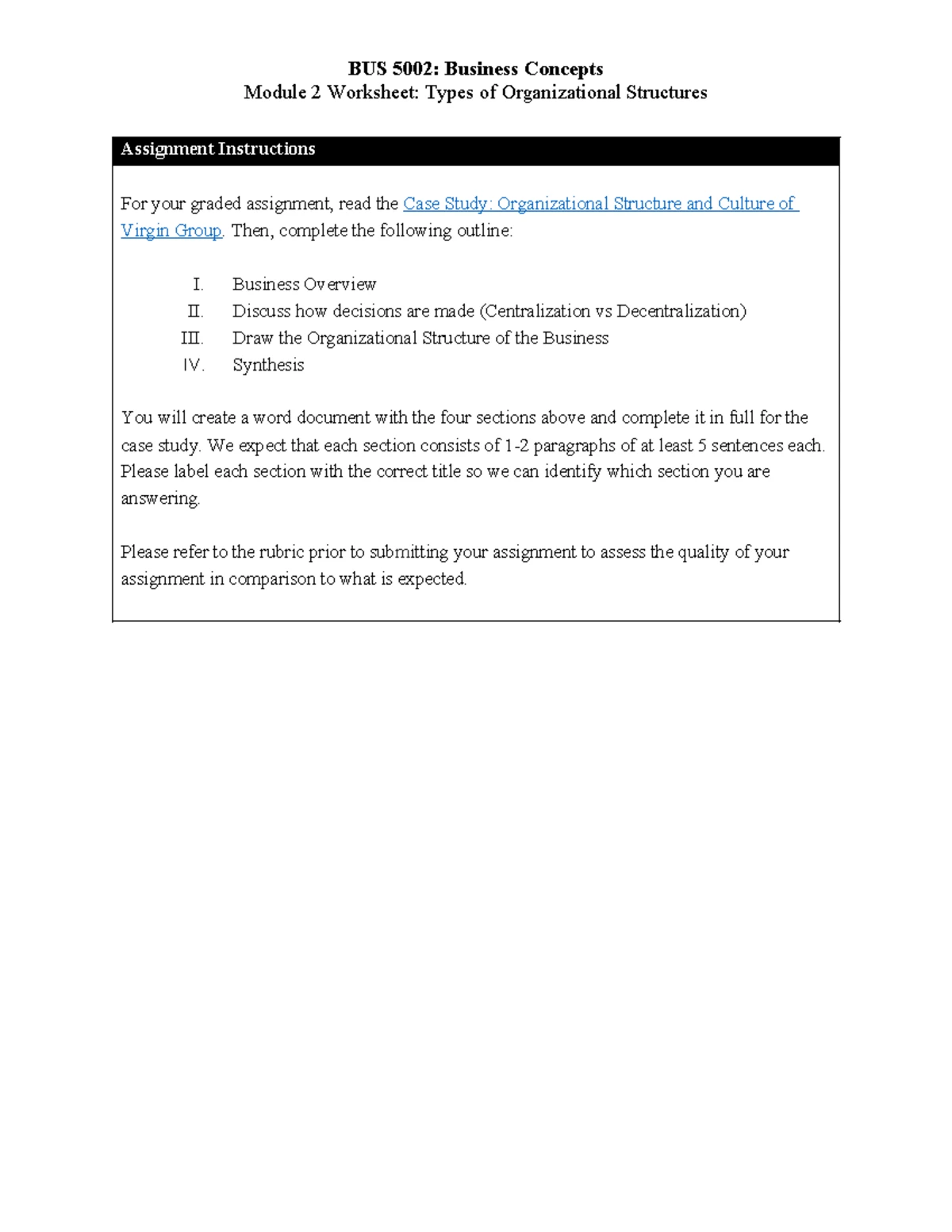 BUS 6070 M2A2 - Case Study on AI Software Change for Item 7 Restaurant ...