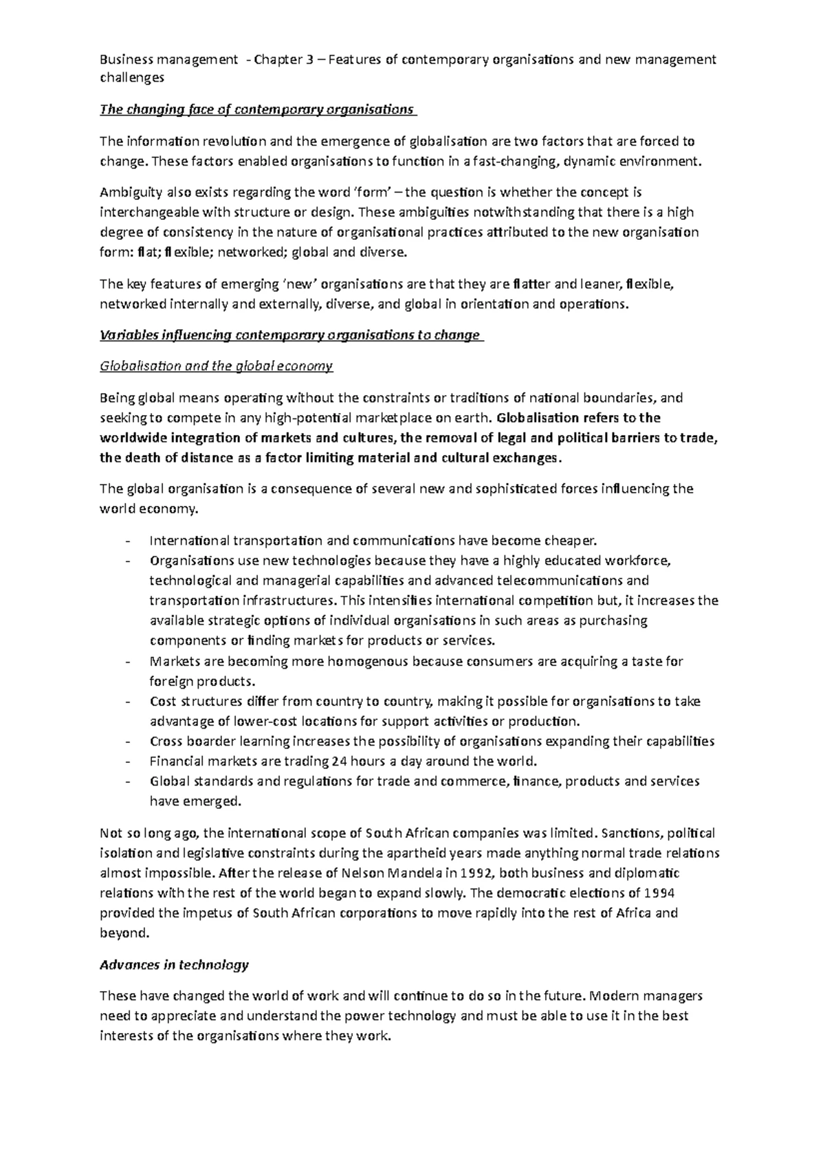 Assignment 2024 - Summary Contemporary Management Principles - Case ...