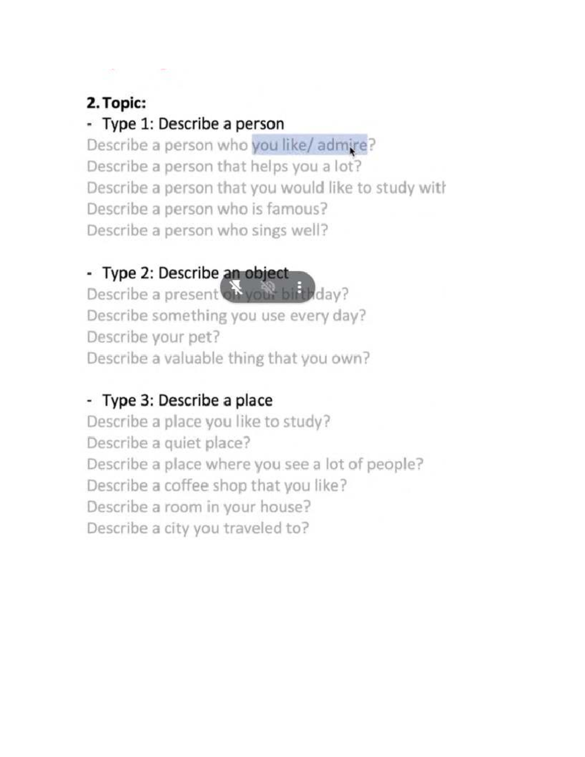 Writing Task 2: Describing a Creative and Talkative Individual - Studocu