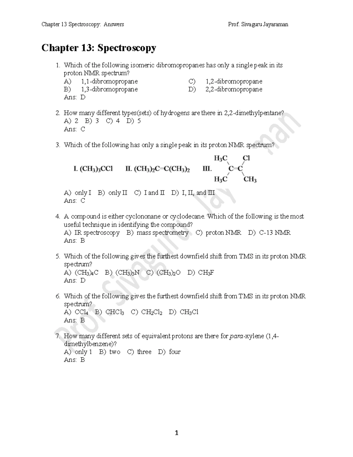 CHEM 2202 Spring 2024 Practice Questions for Exam #2 Review - Studocu