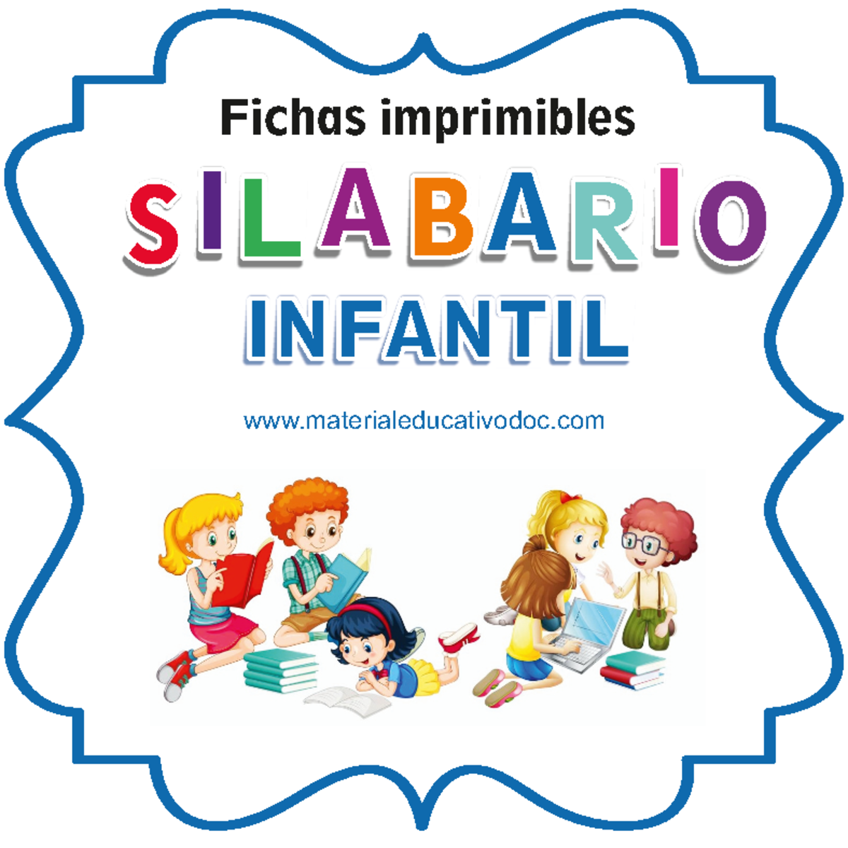 Silabario Infantil: Fichas Imprimibles para la Enseñanza - Document Preview